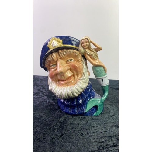 7 - Large Royal Doulton toby jug, ‘Old Salt’, D6551, approx 18 cm tall