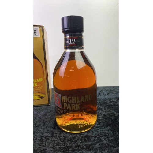 139 - A boxed Highland Park single malt scotch whisky - 75 cl