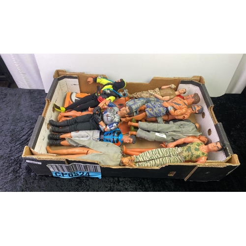 199 - A selection of Action Man and other dolls A/F