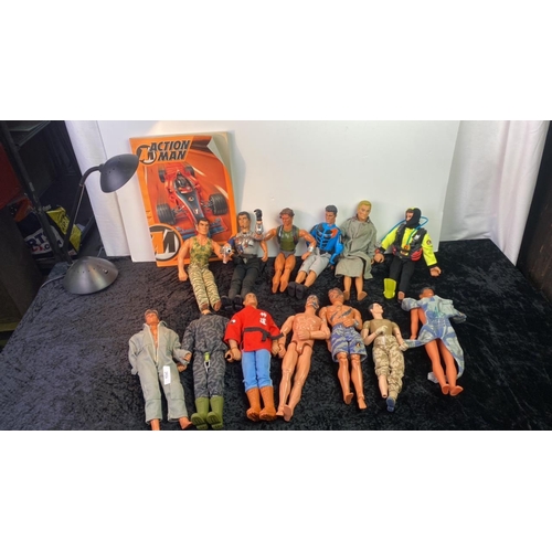 199 - A selection of Action Man and other dolls A/F