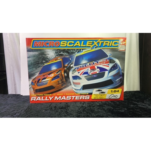 215 - A Micro Scalextric boxed Rally Master set