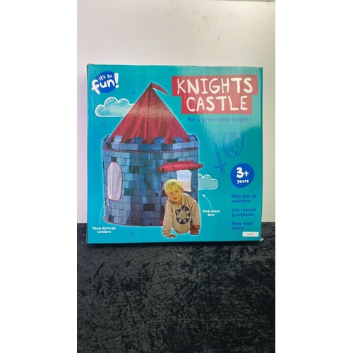 217 - Brand New boxed Knights Castle toy tent