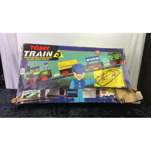 219 - A Tomy train set unchecked