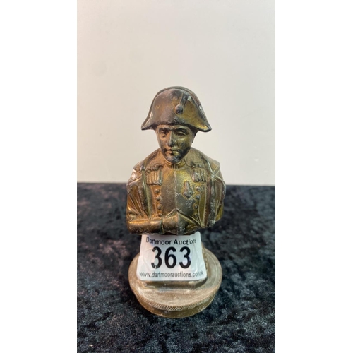 363 - Nelson Figure Brass radiator cap