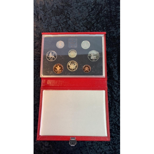 598 - A cased 1986 proof coin set