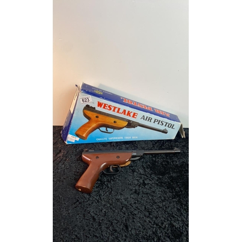 623 - Westlake 1.77 air pistol, boxed