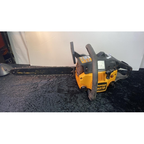 894 - A Partner 370 chainsaw with centrifugal cleaning system 118dB