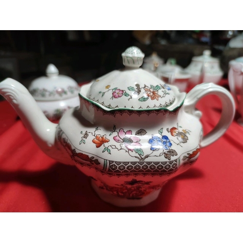 1103 - Great selection of china collectibles Inc Spode tea pot, Royal Crown Derby, Royal Winton, Susan Will... 