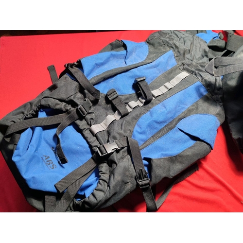 1112 - 2 x Rambler ABS Adjustable Back System backpacks