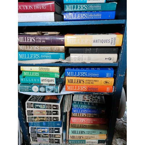 1132 - Vast collection of Vintage Millar's Collectible books and Lyle Official Antiques from 1980s, plus ot... 