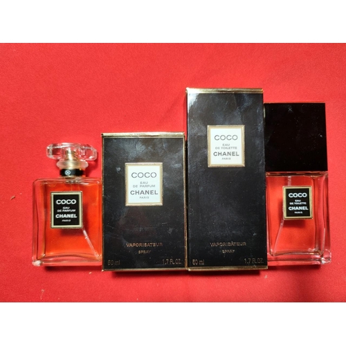 1143 - Very fragrant collection of vintage commanders, perfumes and oils Inc Chanel (partial use original b... 