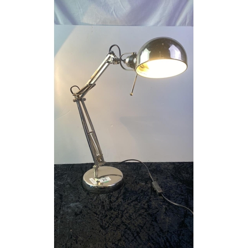 25 - IKEA metal anglepoise style lamp