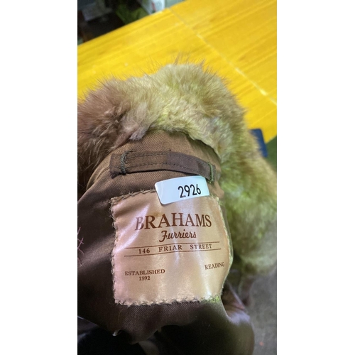 260 - Brahams Furriers fur coat/jacket