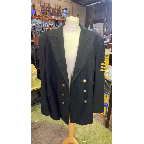 262 - Three Navy uniform jackets