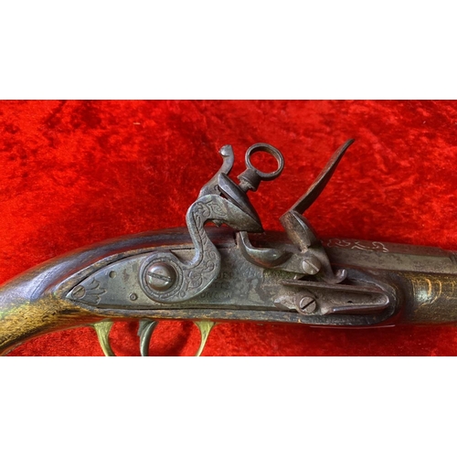 Replica pistol marked Brander & Potts London