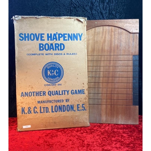 92 - K&C Ltd Shove Ha’penny board in original box