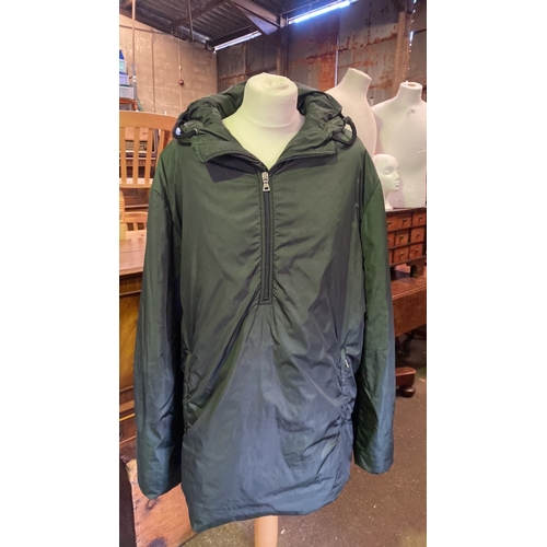 172 - Prada Art. SHV55 Mat. BR1 hooded half zip ski jacket (lining a/f)