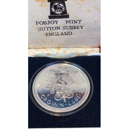 616 - One of 30,000 ltd edition, Crown of Crowns, in original seal and box. Sterling silver to Proof 4 Sta... 