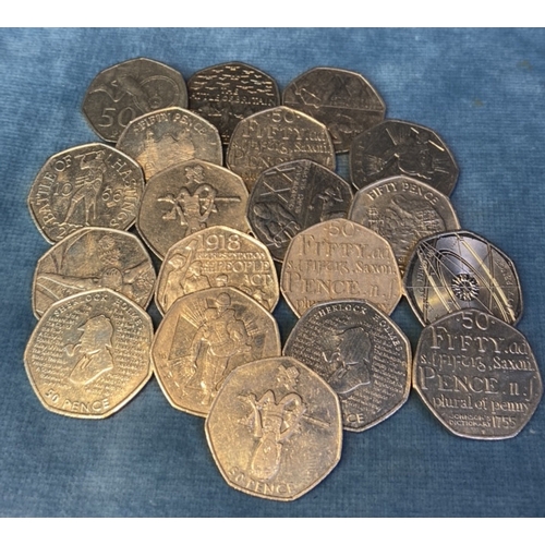629 - More collectible 50p pieces