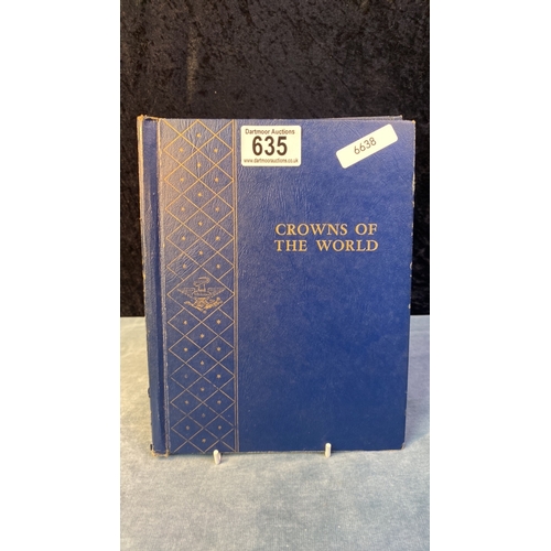 635 - Album of crowns of the world plus other coins