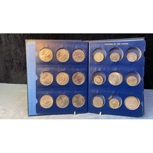 635 - Album of crowns of the world plus other coins