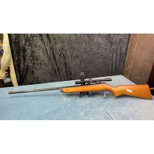 101 - BA METEOR with BSA Telescopic sight  .177 Air Rifle