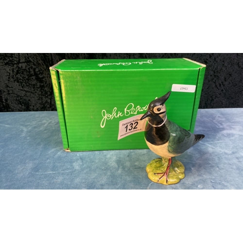 132 - Beswick Lapwing 2416b figurine with original box H5.5