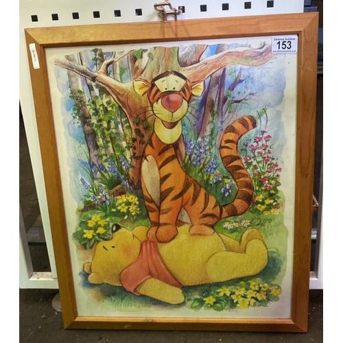 153 - Fab print of a wonderful Tigger, because they're wonderful things ... Oh, and a somewhat surprised P... 