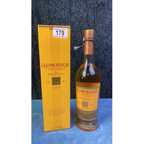 179 - Wonderful Glenmorangie whisky, 70cl,  10 years in the ageing