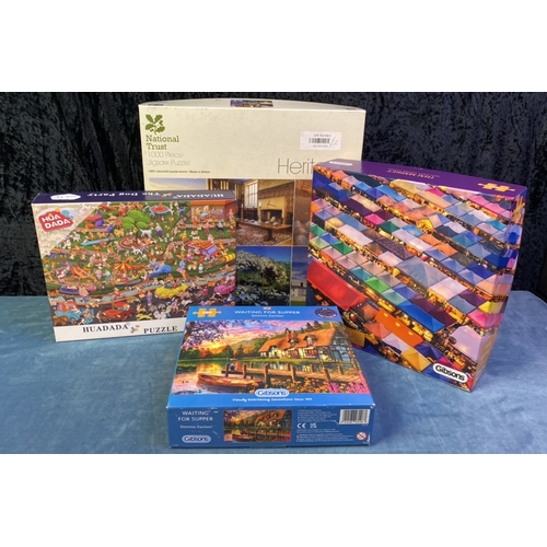 284 - Nine jigsaw puzzles