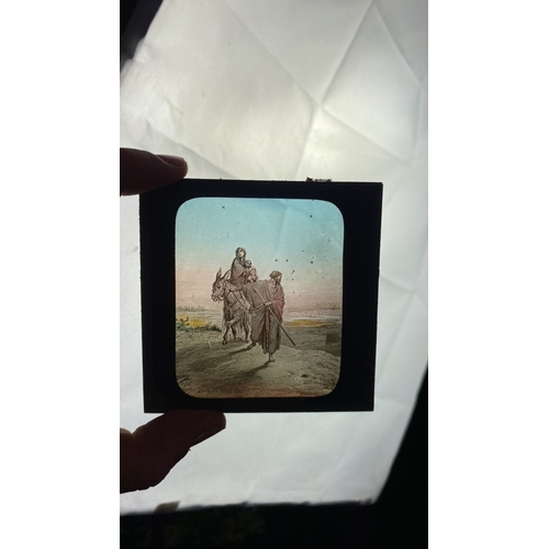 297 - An amazing collection of magic lantern slides with a massive variety of subject matter including soc... 