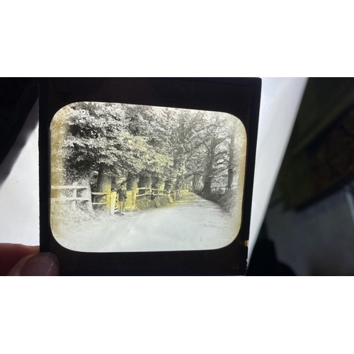 297 - An amazing collection of magic lantern slides with a massive variety of subject matter including soc... 