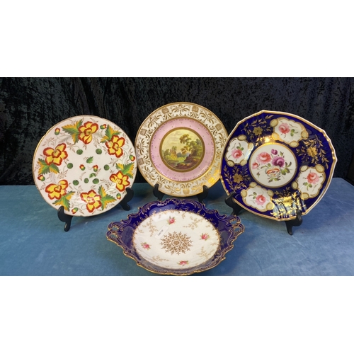 368 - A very exciting lot of mixed collectible plates, Inc real antique beauties, many hand painted.