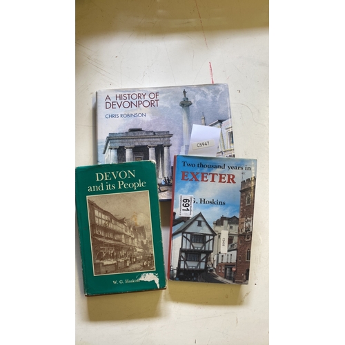 691 - A set of 6 brilliant local interest books featuring Devon and its towns and city. Includes titles on... 