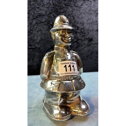 111 - 1980s smiling Policeman coin box