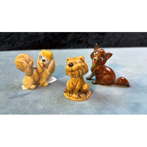 159 - Three lovely Wade Disney characters incl. Lady, from Lady and the Tramp