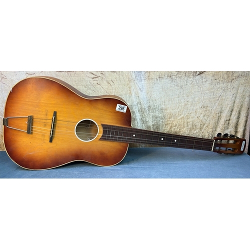 296 - Small children's guitar requiring tlc