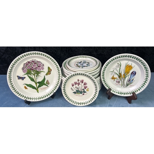 56 - Portmeirion, Botanic Garden side and sandwich plates