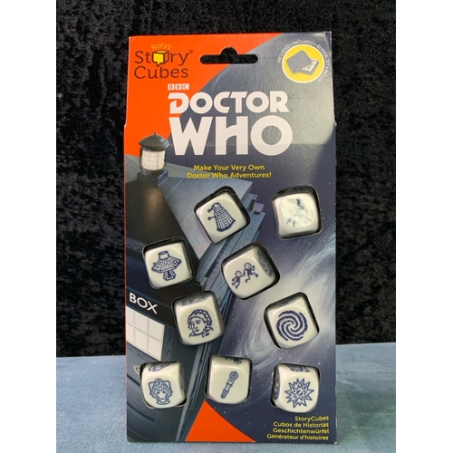 212 - 11 brand new boxed Doctor Who Story Cube dice game sets