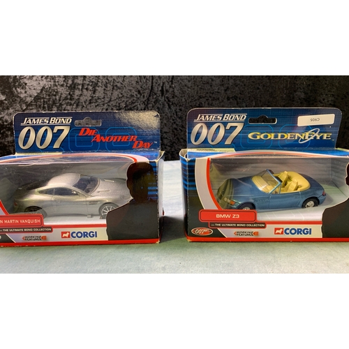 220 - Corgi Tramlines and James Bond 007 boxed dies cast cars