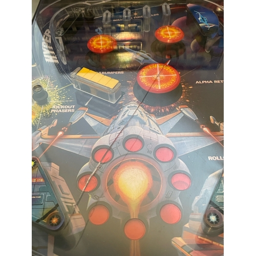 239 - Boxed Tomy Astro Shooter toy pinball machine with mains power supply, tested and in working order, c... 