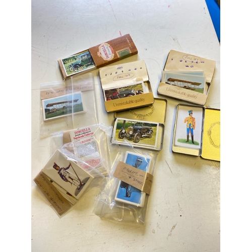 493 - Collectors Doncella John Player cigarette cards some in original boxes, inc Napoleonic Uniforms, Air... 