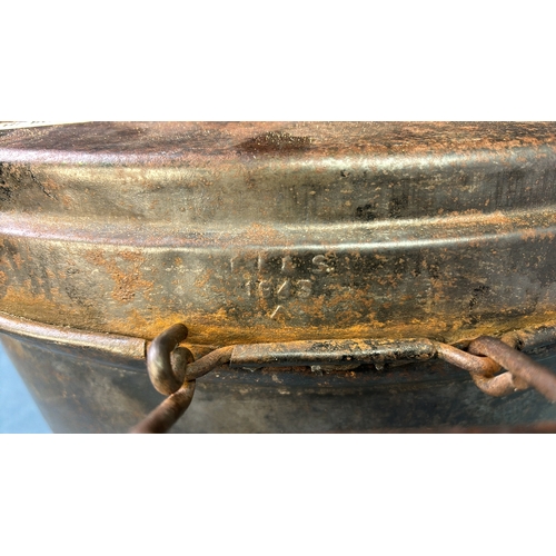 788 - WW2 British dixie cooking pot