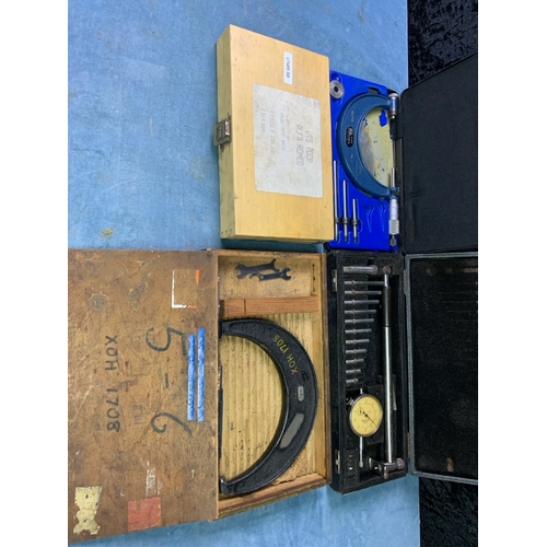 861 - More gorgeous boxed precision engineering tools Adjustable Outside Micrometer In Box 0.001