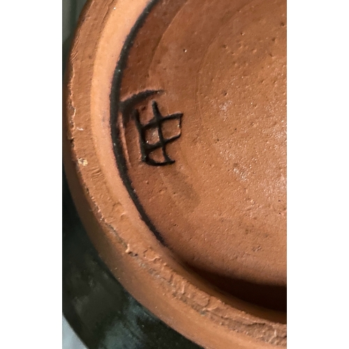 6 - Studio pottery fish and five jugs, two with makers marks
