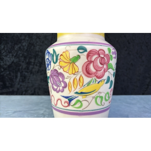 4 - Poole Pottery vase, approx 22cm tall