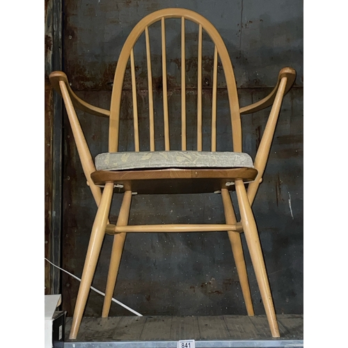 841 - Ercol carver chair