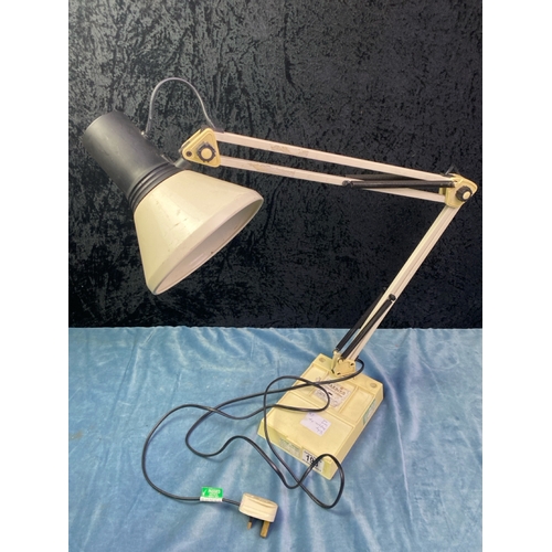 198 - Cannings Anglepoise lamp, very heavy base