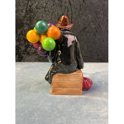 227 - Vintage Royal Doulton figurines The Balloon Man HN 1954