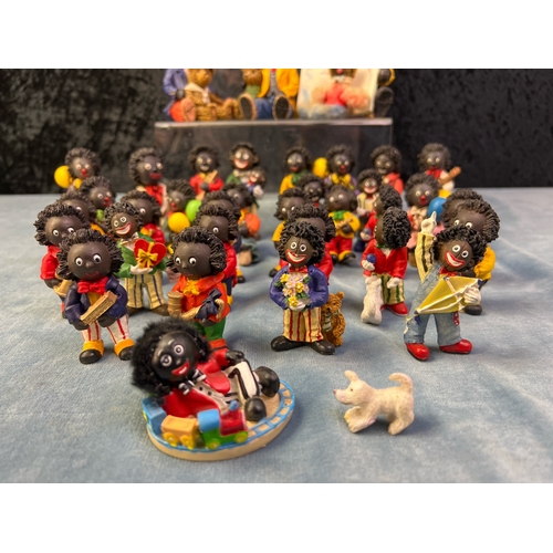 240 - Collection of Shudehill Gollies including band players and other figures